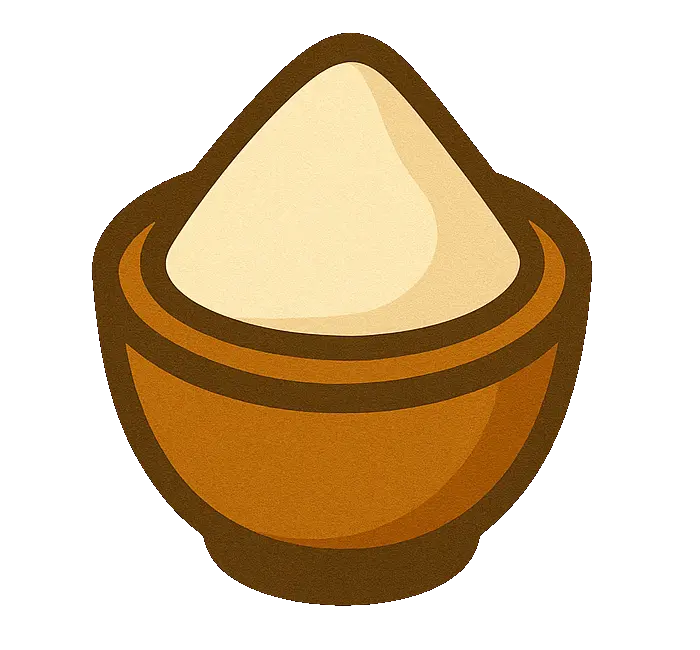 Fecula de mandioca